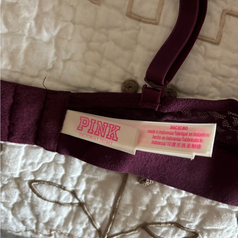 Victoria’s Secret Love PINK - 2 Wear Everywhere Super Push Up, 1 Reg Push Up - Picture 4 of 9